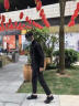GENIOLAMODE品牌西服男士休闲单西港风外套小西装韩版潮流新郎伴郎礼服 实拍图