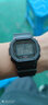 卡西欧（CASIO）小方块男表G-SHOCK日韩表六局电波太阳能蓝牙运动表送男友礼物 DW-5600UHR-1黑红撞色经典方块 实拍图