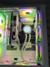 联力三代积木风扇幻境120台式电脑主机ARGB无限幻境12C机箱白色风扇 三代积木风扇（白色单只）正叶 实拍图