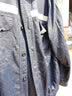 爱型 夏季长袖薄款牛仔工作服套装男 焊工电焊劳保服工装厂服 反光条薄牛仔套装 L (170) 实拍图