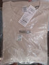 MARKLESS【安心品质】纯棉亲肤T恤男士纯色短袖打底衫5630 奶茶杏 2XL 实拍图