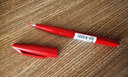 派通（Pentel）彩色软毛笔秀丽笔 弹性笔尖水性笔Touch手帐书信贺卡用 SES15C蓝色 5支装 实拍图