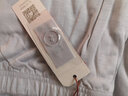 金三塔打底秋裤男真丝桑蚕丝亲肤舒适修身秋冬保暖男士打底裤 灰色 2XL 实拍图