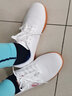 山人运动太极鞋布鞋男士太极帆布鞋春秋牛筋底透气太极拳练功鞋武术鞋女士 白色 41 实拍图