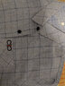 罗蒙（ROMON）格纹休闲衬衫男长袖秋季修身商务免烫格子长袖衬衣男士中青年 8133浅蓝  薄款 XL /175/推荐135-150斤 实拍图