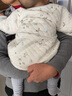 婴诗拉贝 婴儿连体衣纯棉宝宝夹棉哈衣新生儿爬爬服秋冬加厚保暖婴童衣服 2件对开保暖-手板蓝色+碎花蓝色 80cm (9-12个月18-22斤) 实拍图