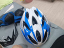 奥塞奇ot11儿童轮滑头盔自行车骑行安全帽一体成型带护具运动平衡车白蓝 晒单实拍图