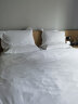 然牌 纯棉四件套 60支纯色全棉简约床上套件 双拼灰 1.8米床 实拍图