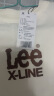 Lee24春夏新品舒适版字母印花米白色女短袖T恤潮LWT0082484LE-173 米白色 M 晒单实拍图