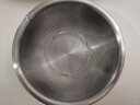 无印良品（MUJI）  不锈钢 盆 餐具 家用揉面盆洗菜发面盆  和面盆 银色 S 约直径16*高6.5cm 700ml 实拍图