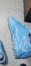 李宁足球鞋铁系列2代碳板袋鼠皮TF碎钉人造草宽脚比赛训练球鞋男 YSTU035-9 极光蓝 41.5 实拍图