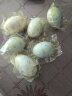 荆八宝 咸鸭蛋熟 大蛋黄红心起沙流油 农家散养鸭蛋盐蛋 生鲜 真空装 6枚大蛋（50-60g）试吃装 实拍图