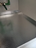 别颖厨房贴纸自粘防水防油耐高温铝箔墙纸墙贴加厚锡箔纸抽屉垫灶台贴 银色方格纹60cm*10m 实拍图