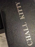 CHALL KITTY偏光太阳镜韩版街拍防紫外线女士墨镜开车骑行防强光太阳眼镜女 紫色渐变-品牌礼盒装高档高级感 实拍图