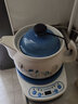 航方煎药壶砂锅全自动分体式家用中药壶养生壶中药锅中药煲智能煎药机陶瓷熬药电子砂锅熬药罐 【古风青花瓷】 4L 壶A+蓝白底座A 实拍图