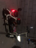 二次方新国标锂电迷你折叠亲子电动自行车小型母子滑板电瓶单车女士三人 双座【纯电70公里】米奇白 实拍图