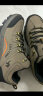 领航骆驼单棉同款 户外运动鞋时尚登山鞋休闲鞋男士硬汉徒步鞋 加绒款丨棕色 41 实拍图