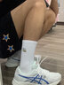 亚瑟士ASICS网面跑鞋百搭男鞋缓震运动鞋透气跑步鞋 GEL-CONTEND 4 白色/蓝色 40.5 实拍图