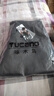 啄木鸟（TUCANO）休闲裤男冬季加绒保暖宽松时尚运动直筒长裤子男 黑色【加绒】3XL 实拍图