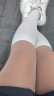 Let's slim丝袜春夏女士连裤袜子韩国美腿塑形防勾丝压力袜女薄长高筒袜30D 30D 肤色 实拍图
