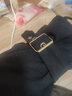 艾珠儿派克服女冬季新款加绒加厚外套秋冬款女棉衣韩版棉袄中长款棉服女 黑色 L(建议135-145斤) 实拍图