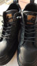 海澜之家HLA男鞋休闲皮鞋子男士板鞋运动鞋HAAXXM4AB70302 黑色44 实拍图