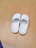 惠夫人夏天浴室拖鞋女家居室内防滑一字拖情侣洗澡塑料PVC凉拖鞋男 粉色+灰色 女37-38+男40-41 实拍图