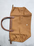珑骧（LONGCHAMP）女包帆布短柄饺子包中号手提包礼物 干邑色 实拍图