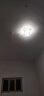 润华年广东中山灯具现代简约大气2024年新款led吸顶灯家用创意卧室 白色飞船40cm三色 晒单实拍图