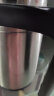苏泊尔（SUPOR）大容量保温杯女士随享水杯壶户外双饮杯高颜值大肚杯子1L.岩木黑 实拍图