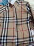 熊迪明纯棉加绒加厚保暖格子衬衫女秋冬装英伦风修身衬衣打底衫长袖上衣 CY661 卡其色加绒 L建议105-115斤 实拍图