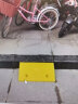 百舸 台阶斜坡垫 门槛马路牙子路沿坡三角阶梯垫 汽车爬坡上坡垫 50*27*13cm 塑料款黄色 实拍图