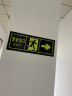 趣行安全出口右转 6片pvc墙贴不干胶消防安全疏散逃离方向指示警示牌  实拍图