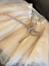 MARLMARLMARLMARL女宝纱纱裙周岁生日礼物女童梭织裙子纱裙tutu04 普通包装 80cm 晒单实拍图