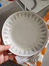 佩尔森（CERAMICS）饭碗家用创意日式菜盘家用陶瓷面碗汤碗釉下彩菜盘子碗盘餐具套装 7英寸圆盘2个 实拍图