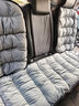 汽车坐垫冬季短毛绒座套半包冬天羽绒棉单座垫车垫加厚全车座椅套 正副驾驶座冬季加绒汽车座套 灰色--五座 实拍图