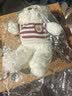 慕曦贝儿 泰迪熊小熊公仔玩偶布娃毛绒玩具小号送女友生日礼物圣诞情人节 玫瑰绒白色学院熊 30 实拍图