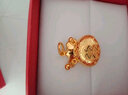 菜百首饰 黄金吊坠 足金福袋吊坠项坠 铃铛福字黄金配饰  HJ 黄金吊坠/项坠（不含链） 约3.25g 实拍图