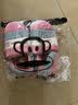 大嘴猴（paul frank）包跟棉拖鞋男女防滑厚底家用保暖秋冬室内情侣加绒冬季棉鞋 皮红色 36-37 实拍图