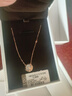 I Do【现货闪发】 MINI 18K金钻石项链贝母铁搭情人节礼物送女友老婆 【让爱定格在520】18k金/现货 实拍图