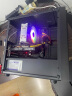 爱国者（aigo）JV13黑色 电脑台式主机箱 桌面matx小机箱（透明侧板/ITX主板/240水冷/RGB灯条） 实拍图