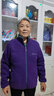 奉孝妈妈冬装摇粒绒卫衣抓绒外套女新款秋冬中老年人加绒加厚运动上衣 加厚款深紫色 3XL（建议120-135斤） 实拍图