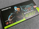 技嘉4060Ti显卡 魔鹰 GeForce RTX 4060 Ti GAMING OC 8G DLSS3 电竞游戏设计智能学习电脑独立显卡2K 晒单实拍图
