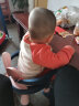 雅亲(YAQIN)宝宝餐椅 多功能儿童吃饭桌 婴儿简易可升降餐桌 便携式叫叫椅 幼儿座椅凳 紫色（全面升级全包围） 实拍图