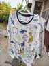 浪莎儿童睡衣男童女童夏季薄款宝宝家居服套装中大童七分袖空调服160 实拍图