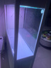闽江（minjiang）鱼缸水族箱免换水生态造景客厅屏风中大型玻璃龙鱼缸观赏鱼家用 白色（礼包+升级过滤） 长100*宽30*高142（缸体+储物柜） 实拍图
