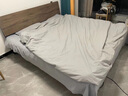 卓禧 床实木床卧室双人婚床1.5米木床欧式单人床 床 床垫(180*200cm) 实拍图