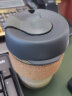 KEEPCUP澳洲进口咖啡杯范木环随行环保便携钢化玻璃水杯雪松340ml 实拍图