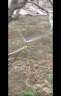 汉轩 自动洒水器360度旋转园林浇水浇菜浇地喷头农业灌溉草坪喷水喷灌 M1自动洒水喷头(配1个4分接口) 实拍图