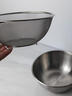 半物生活不锈钢洗菜盆沥水篮厨房水果篮洗米筛淘米盆家用沥水碗滤水篮漏盆 16cm全304不锈钢拉丝盆筛套装 实拍图